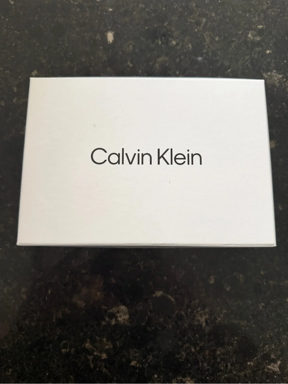 🪪🔑BNIB Men’s Calvin Klein RFID Black Leather Slim-fold Wallet and Keychain Fob🪪🔑